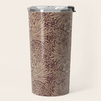 William Morris Marigold Brick Manilla Travel Mug Gallery Image 2