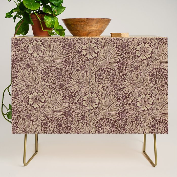 William Morris Marigold Brick Manilla Credenza Gallery Image 1