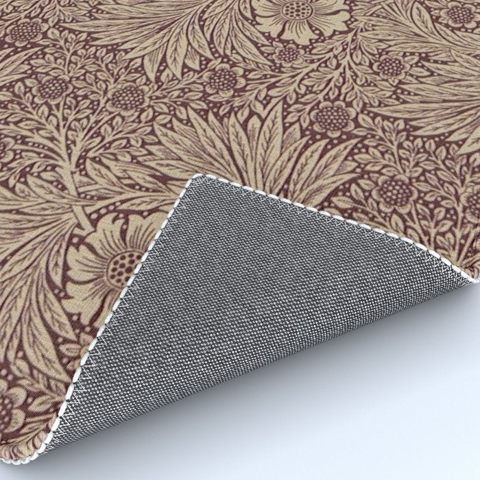William Morris Marigold Brick Manilla Rug Gallery Image 4