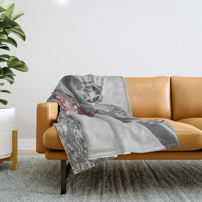 Likes Away Throw Blanket Gallery Image 1