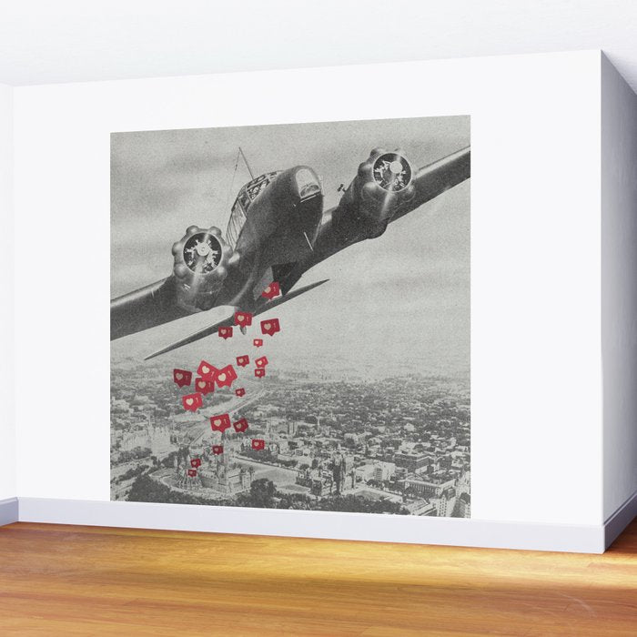 Likes Away Wall Mural Gallery Image 2
