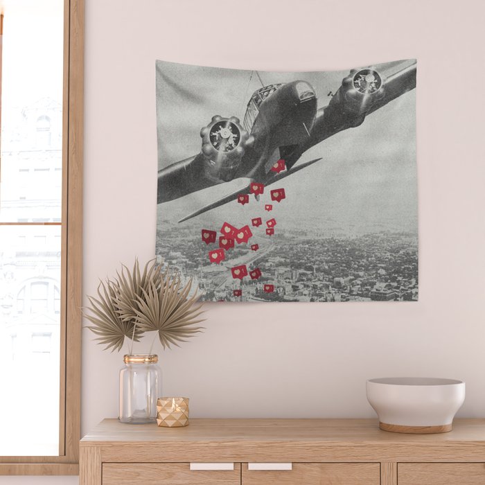 Likes Away Wall Tapestry Gallery Image 2