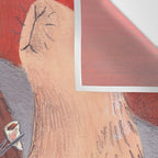 Raman Capybara Wall Tapestry Gallery Image 3