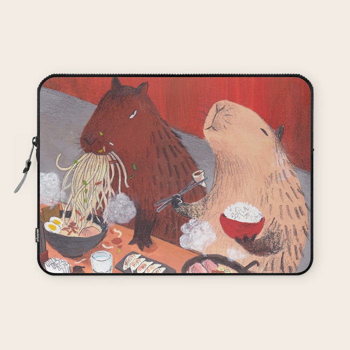 Raman Capybara Laptop Sleeve Gallery Image 1