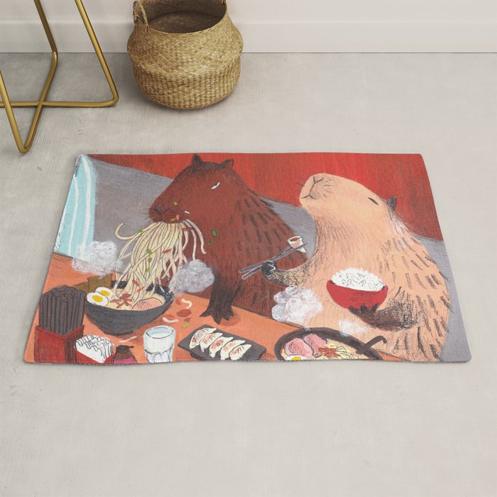 Raman Capybara Rug Gallery Image 1