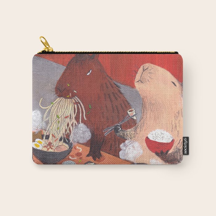 Raman Capybara Carry All Pouch Gallery Image 1