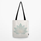 Lotus Flower Minimalism VI Tote Bag Gallery Image 2