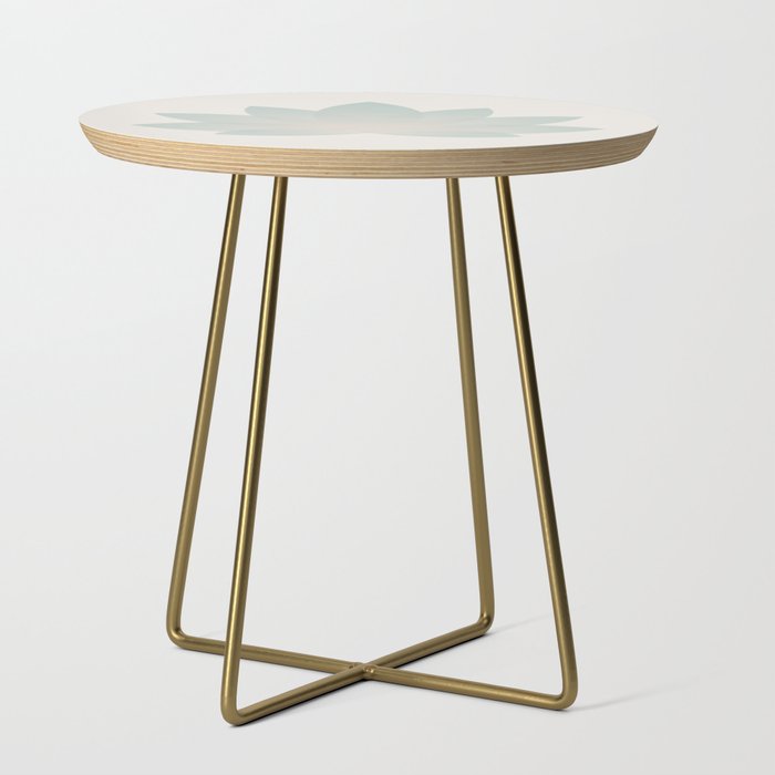 Lotus Flower Minimalism VI Side Table Gallery Image 1
