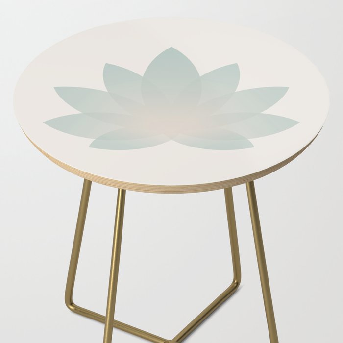 Lotus Flower Minimalism VI Side Table Gallery Image 2