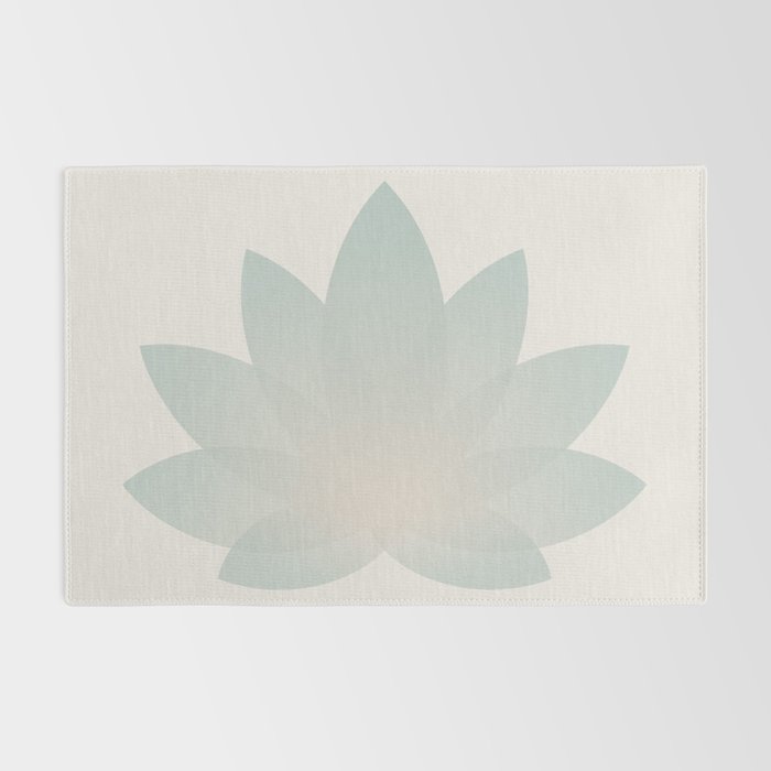 Lotus Flower Minimalism VI Rug Gallery Image 2