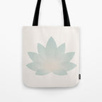 Lotus Flower Minimalism VI Tote Bag Gallery Image 1