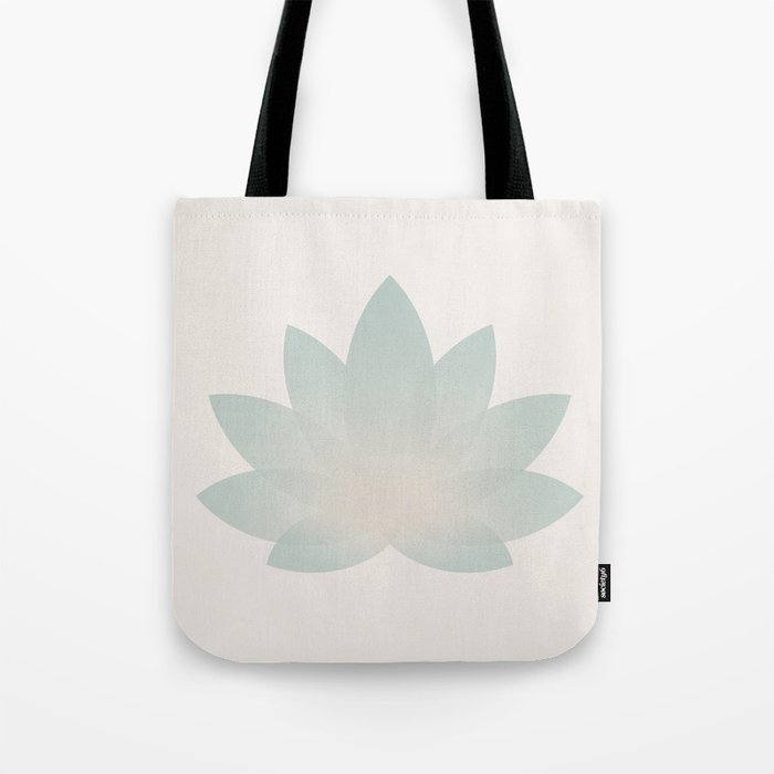 Lotus Flower Minimalism VI Tote Bag Gallery Image 1