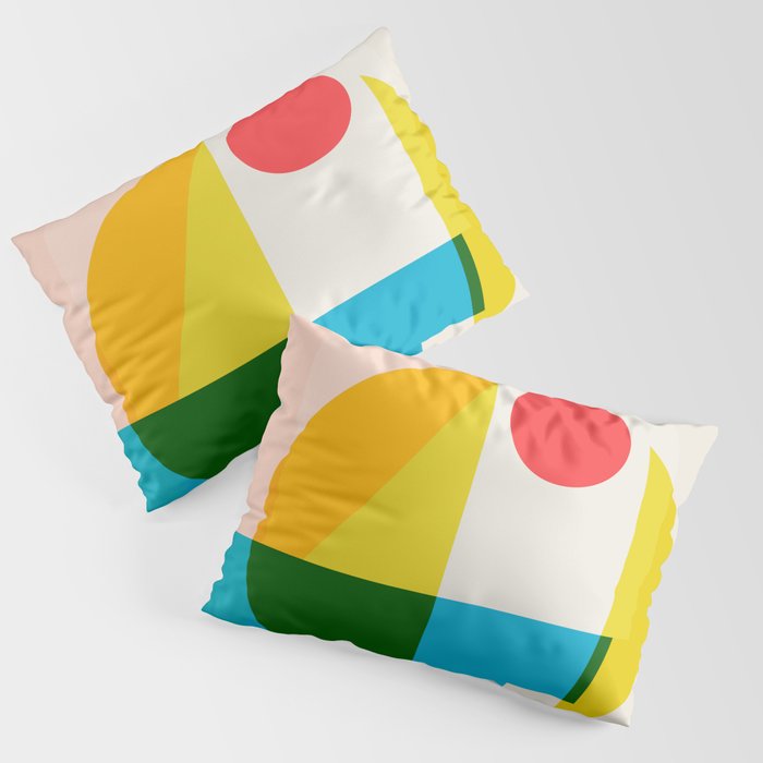 geometric abstract 8 Pillow Sham Gallery Image 3