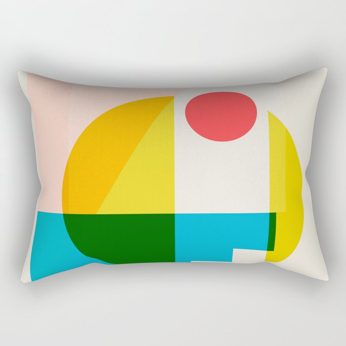 geometric abstract 8 Rectangular Pillow Gallery Image 1