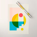 geometric abstract 8 Wrapping Paper Gallery Image 1