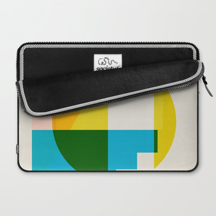 geometric abstract 8 Laptop Sleeve Gallery Image 2