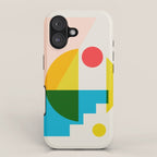 geometric abstract 8 iPhone Case Gallery Image 1