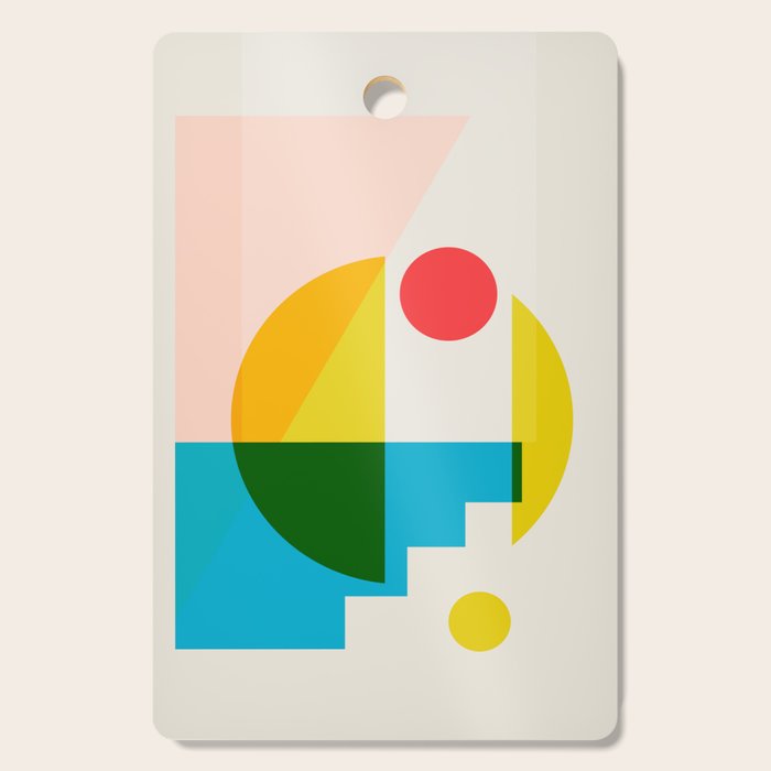 geometric abstract 8 Cutting Board Gallery Image 1