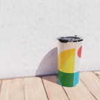 geometric abstract 8 Travel Mug Gallery Image 4