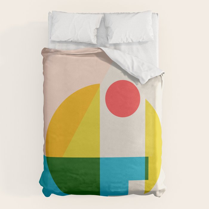 geometric abstract 8 Duvet Cover Gallery Image 6