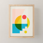 geometric abstract 8 Mini Art Print Gallery Image 1