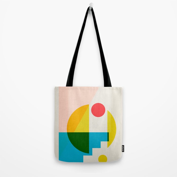 geometric abstract 8 Tote Bag Gallery Image 2