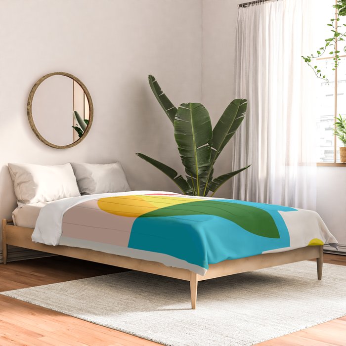 geometric abstract 8 Comforter Gallery Image 2