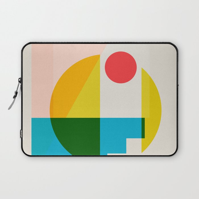 geometric abstract 8 Laptop Sleeve Gallery Image 1
