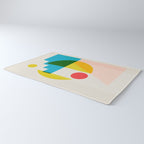 geometric abstract 8 Rug Gallery Image 3