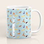 Funny dog animal cartoon art pattern Coffee Mug Gallery Image 1