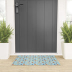 Funny dog animal cartoon art pattern Welcome Mat Gallery Image 3