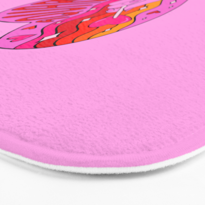 Aquarius Valentine Bath Mat Gallery Image 3