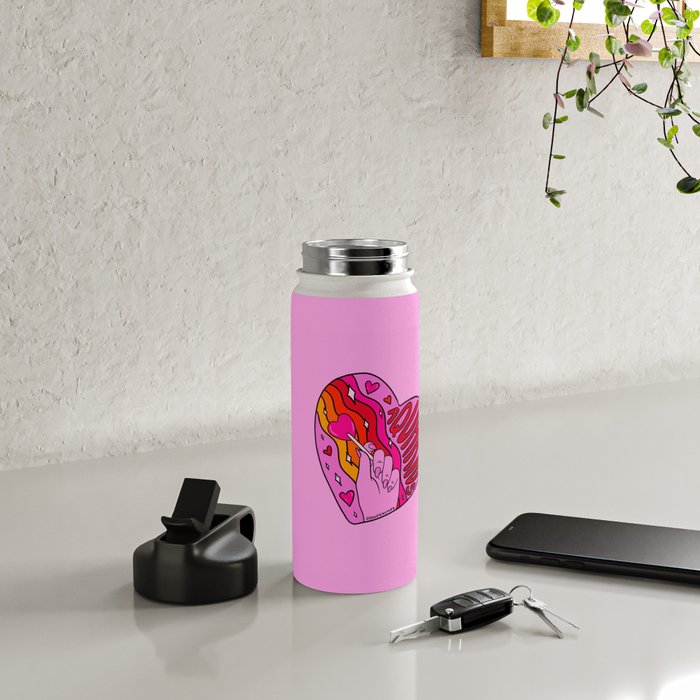 Aquarius Valentine Water Bottle Gallery Image 4