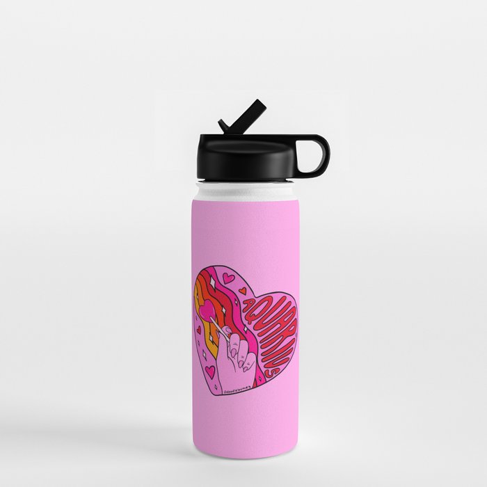 Aquarius Valentine Water Bottle Gallery Image 1