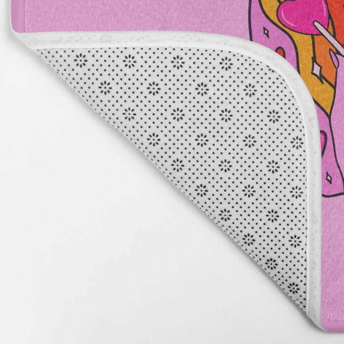 Aquarius Valentine Bath Mat Gallery Image 2