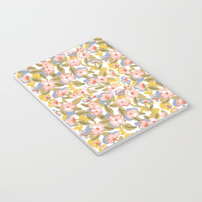 Colorful flower pattern Notebook Gallery Image 3