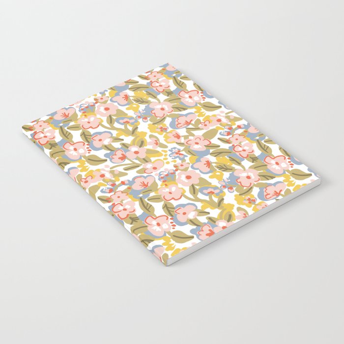 Colorful flower pattern Notebook Gallery Image 1