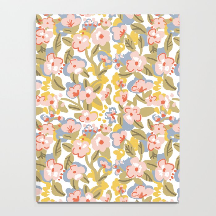 Colorful flower pattern Notebook Gallery Image 4