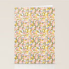 Colorful flower pattern Stationery Card Gallery Image 2