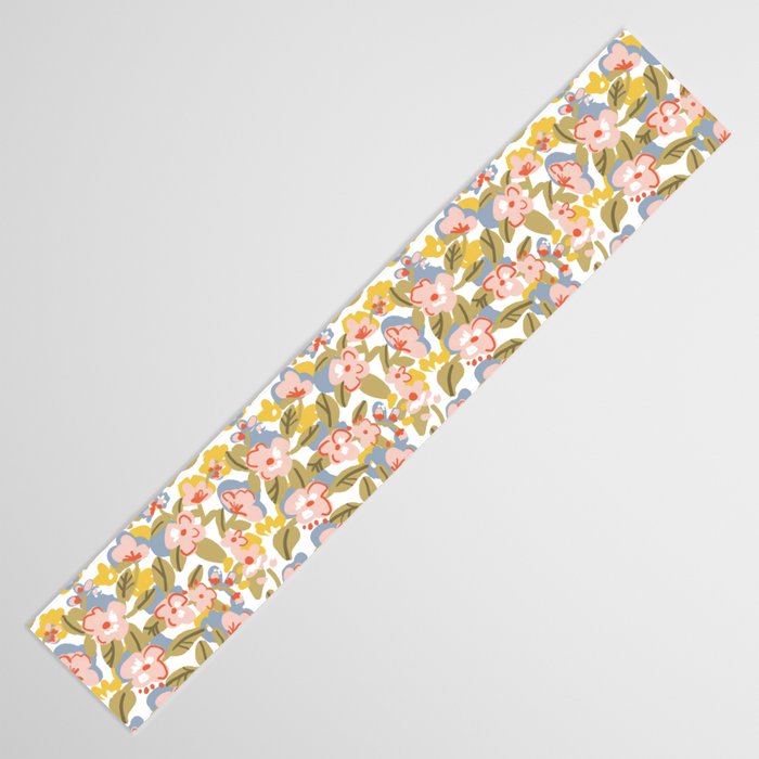 Colorful flower pattern Table Runner Gallery Image 3