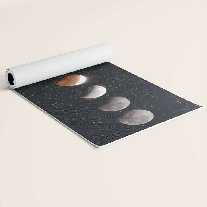 Phases of the Moon II Yoga Mat Gallery Image 2