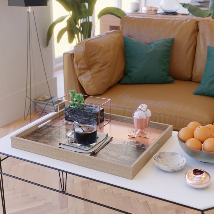 Joshua Tree Sunset Serving Tray Gallery Image 2