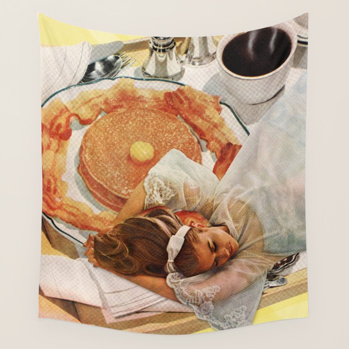 Breakfast Wall Tapestry Gallery Image 4