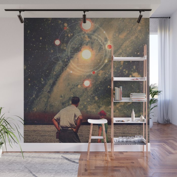 Light Explosions In Our Sky Wall Mural Gallery Image 1