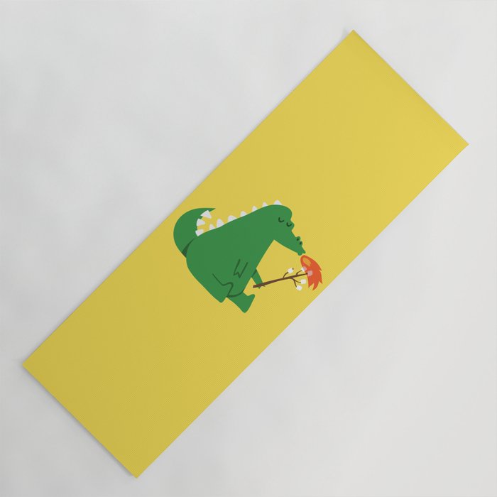 Dragon and Marshmallow Yoga Mat Gallery Image 1