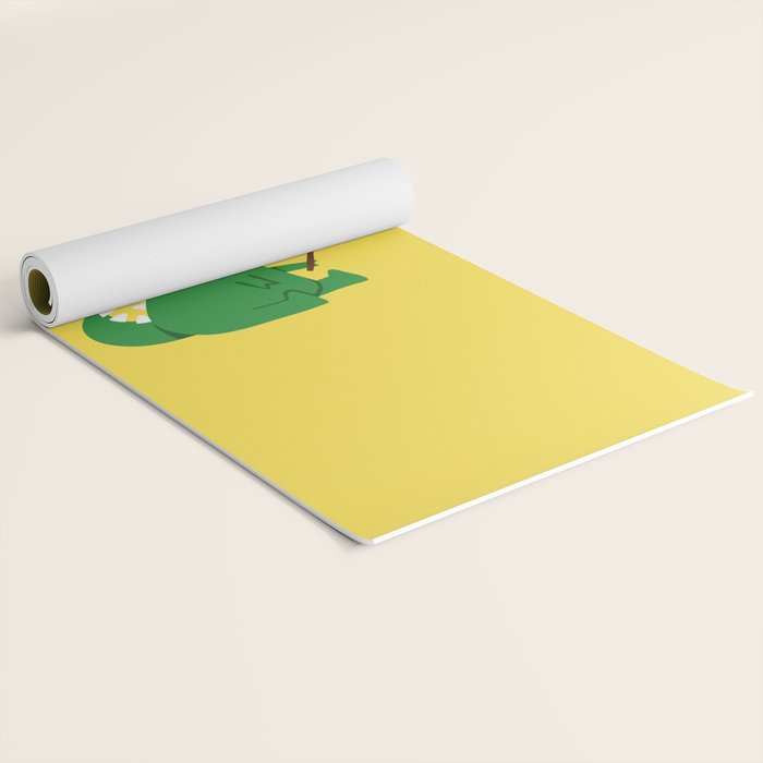 Dragon and Marshmallow Yoga Mat Gallery Image 2