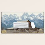 A Rocky Mountain Adventure - The Grand Tetons Desk Mat Gallery Image 1