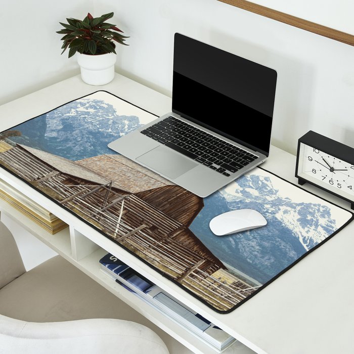 A Rocky Mountain Adventure - The Grand Tetons Desk Mat Gallery Image 2