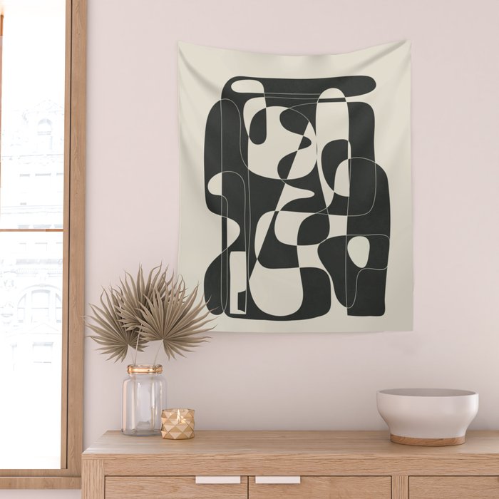Shifting Boundaries 1 Wall Tapestry Gallery Image 2