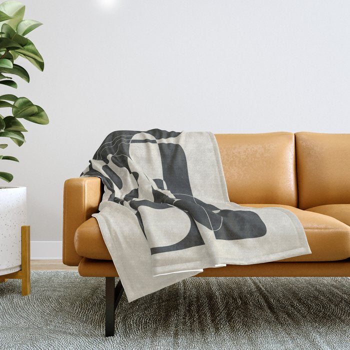 Shifting Boundaries 1 Throw Blanket Gallery Image 1